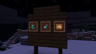 Item frames in Minecraft (Image via Minecraft)